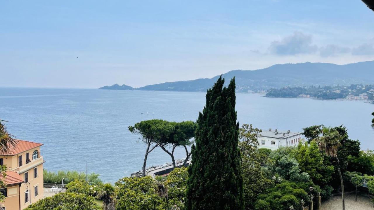 Welcome Riviera - Attico San Faustino 165 Mq Piu 110 Mq Di Terrazza- In Villa 700 ,Vista Mare Strepitosa-100 M Dalla Spiaggia-Parking Esclusivo Rapallo Buitenkant foto
