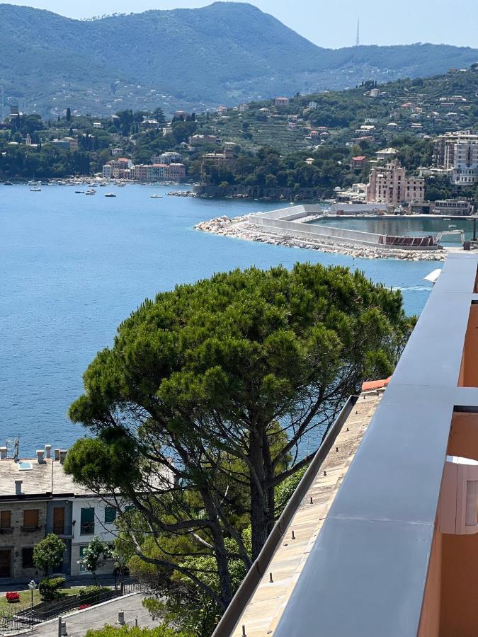 Welcome Riviera - Attico San Faustino 165 Mq Piu 110 Mq Di Terrazza- In Villa 700 ,Vista Mare Strepitosa-100 M Dalla Spiaggia-Parking Esclusivo Rapallo Buitenkant foto
